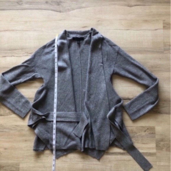 Banana Republic Women's Gray Draped Cardigan - Picture 6 of 7